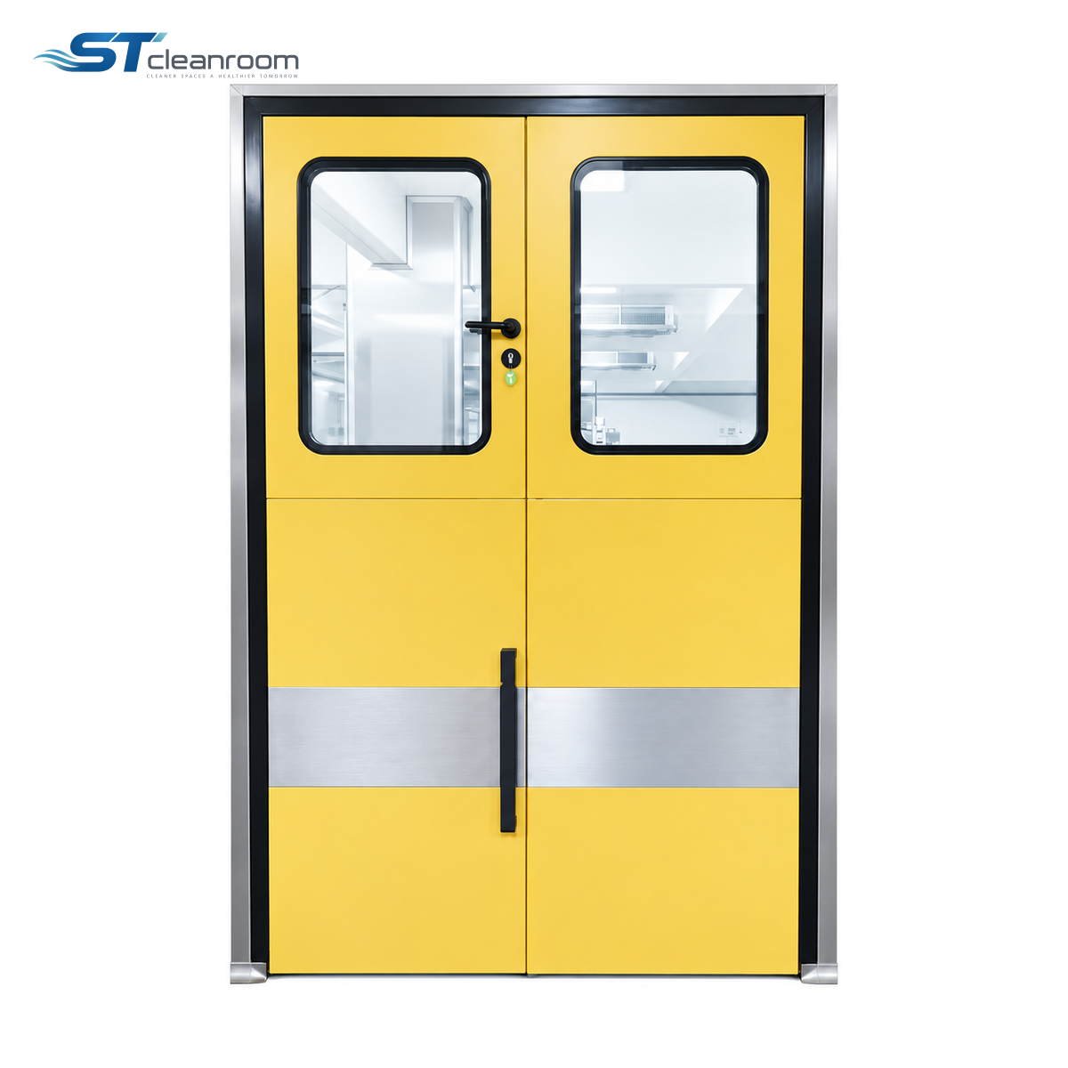 Four-Leaf Cleanroom Door — product view