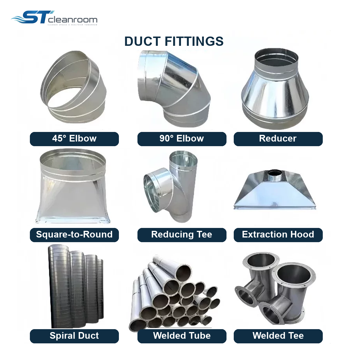 Duct Elbows and Tees — product view