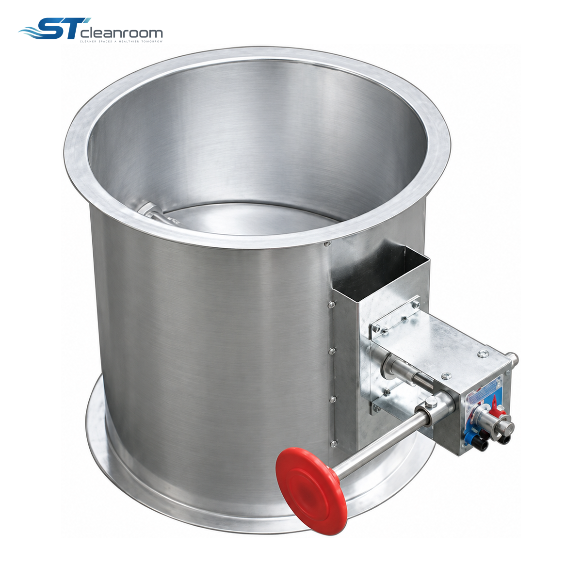 Worm-Gear Volume Control Damper — product view