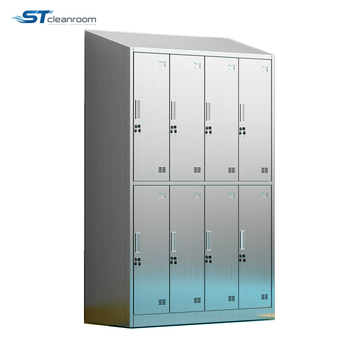Sloped-Top Locker (8 Doors)