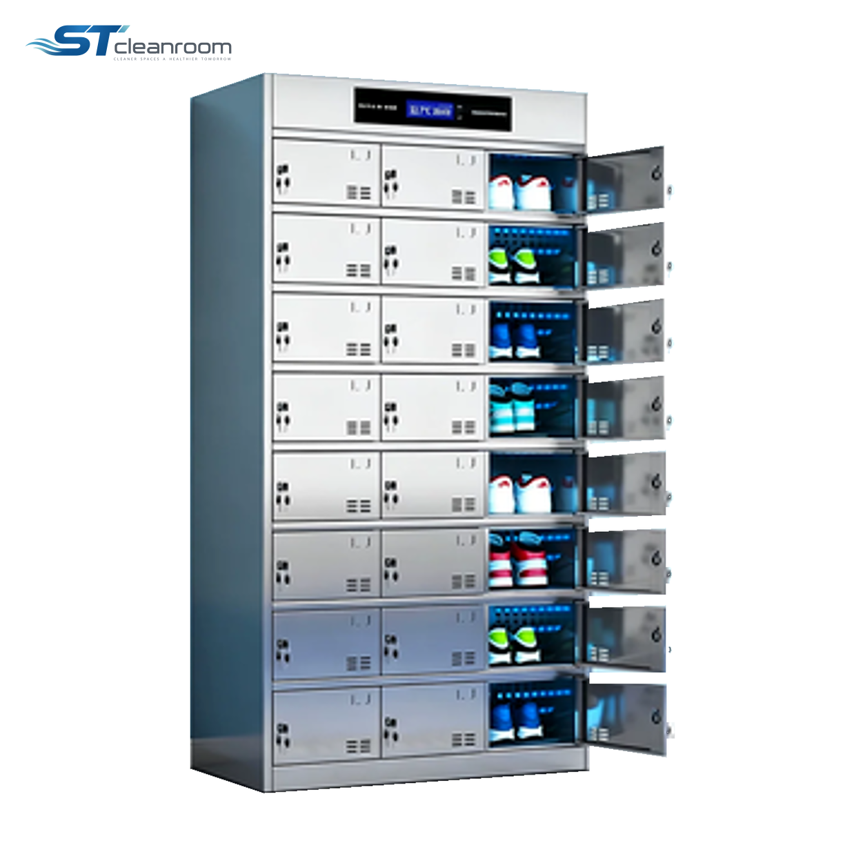 Disinfection Shoe Cabinet (24 Doors) — product view