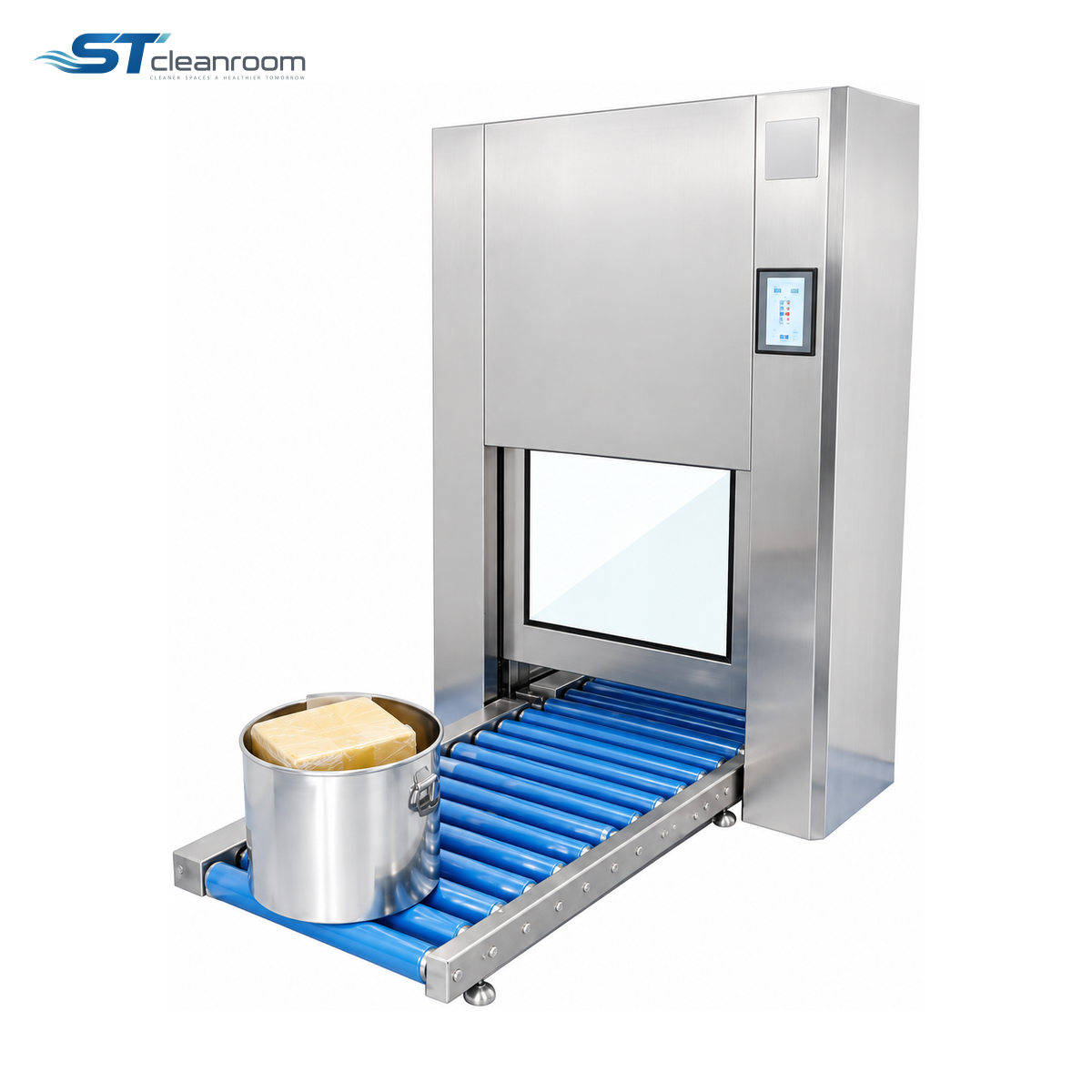 Glass Sliding Conveyor Pass Box