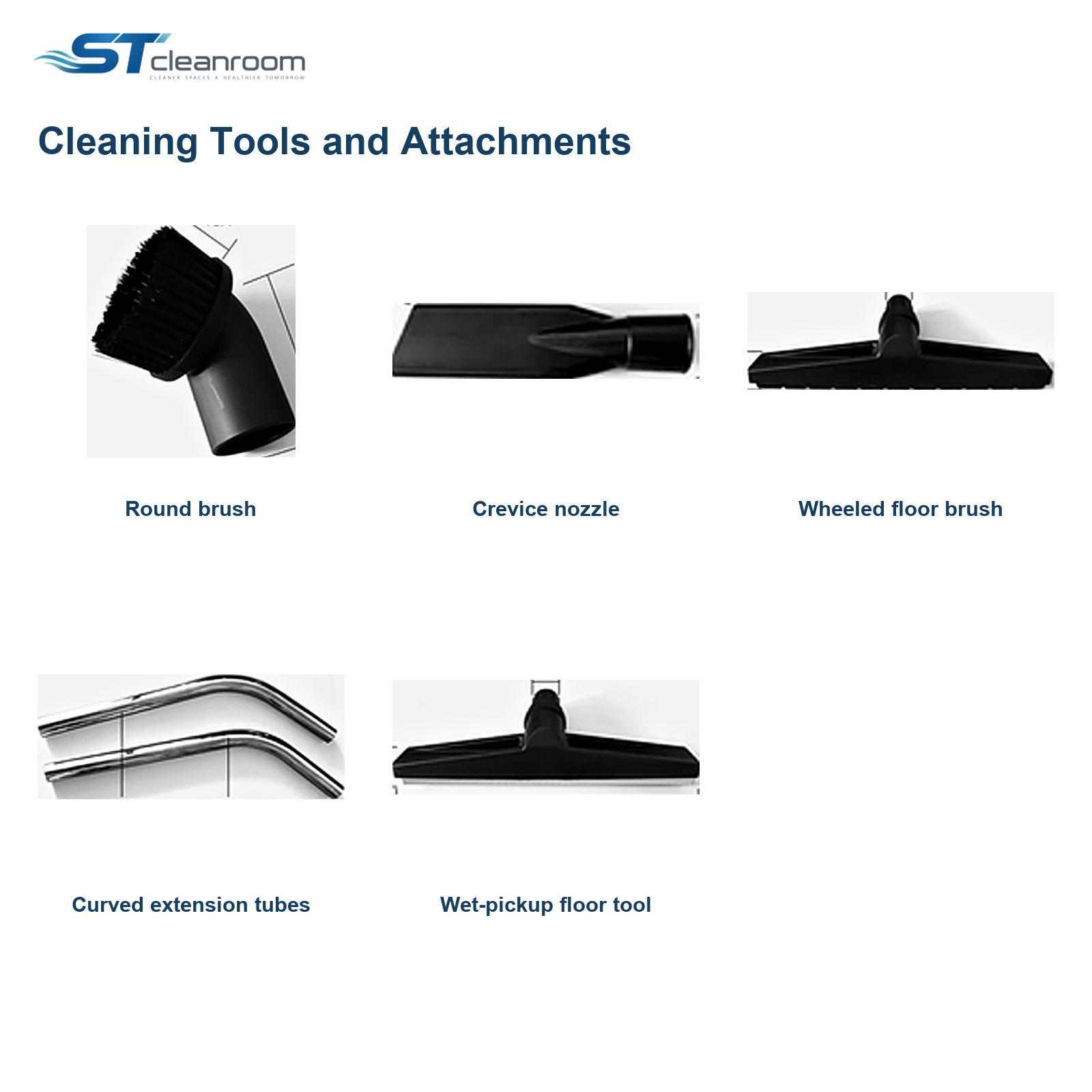 Wet and Dry Cleanroom Vacuum Cleaner — Cleaning tools and attachments