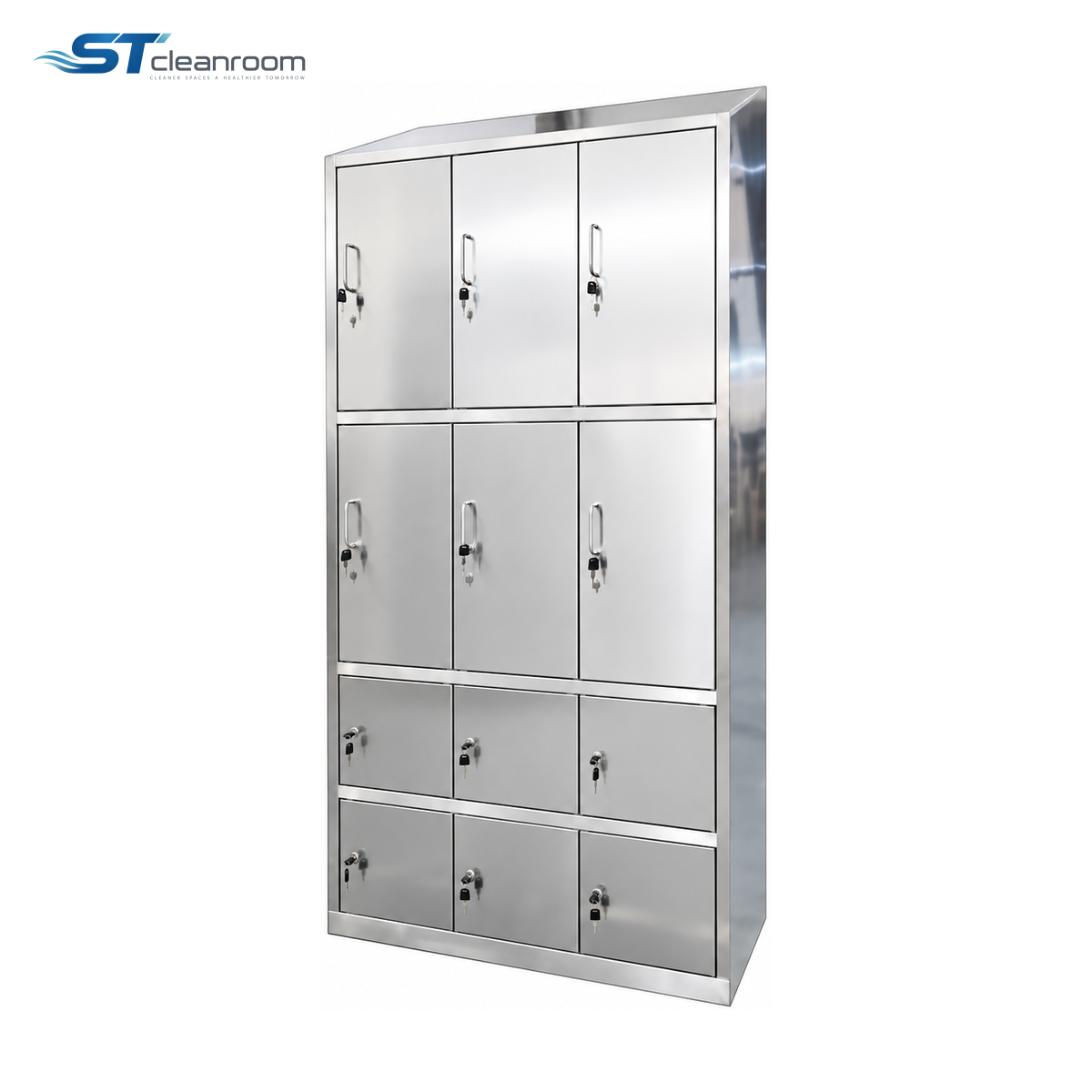 Combined Garment and Shoe Locker — product view