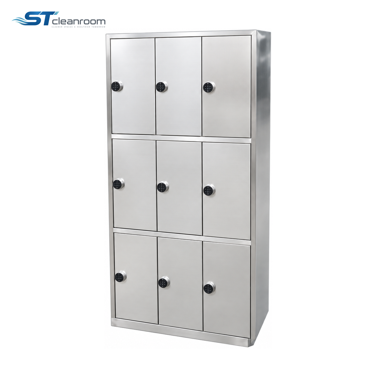 Nine-Door Electronic-Lock Locker — product view