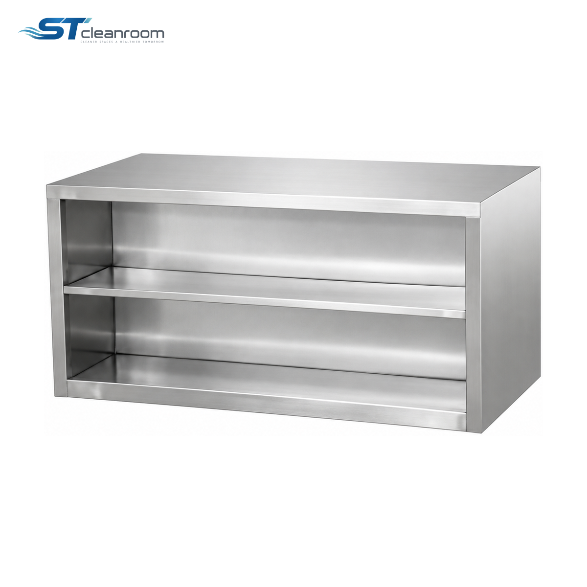 Open-Shelf Stainless Steel Shoe Cabinet