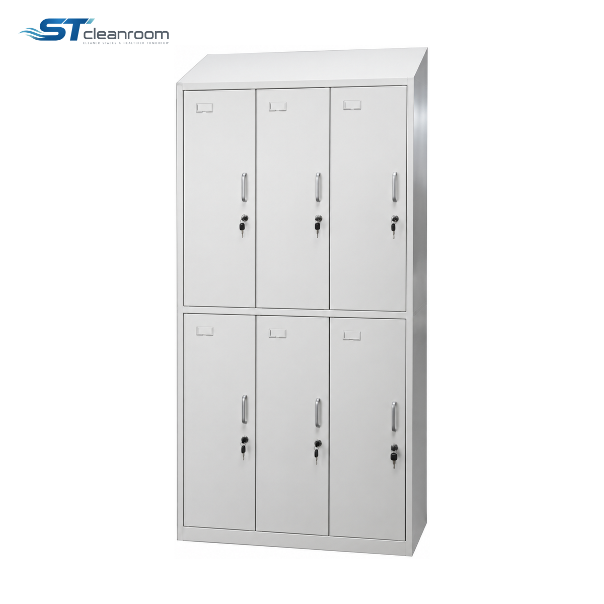 Six-Door Coated Steel Locker — product view