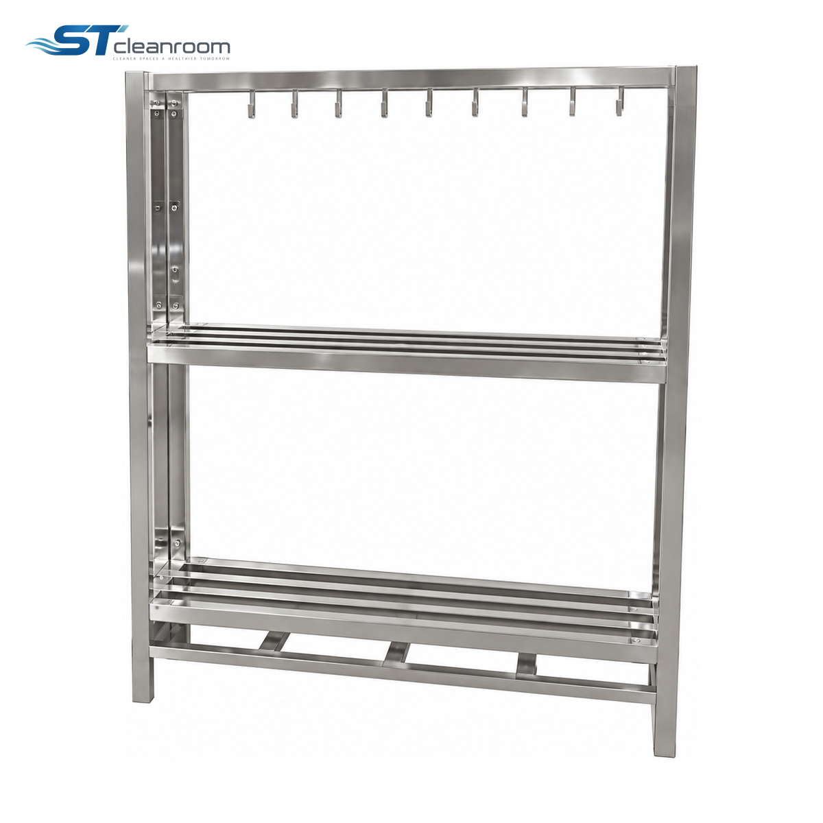 Slatted Stainless Steel Shelving