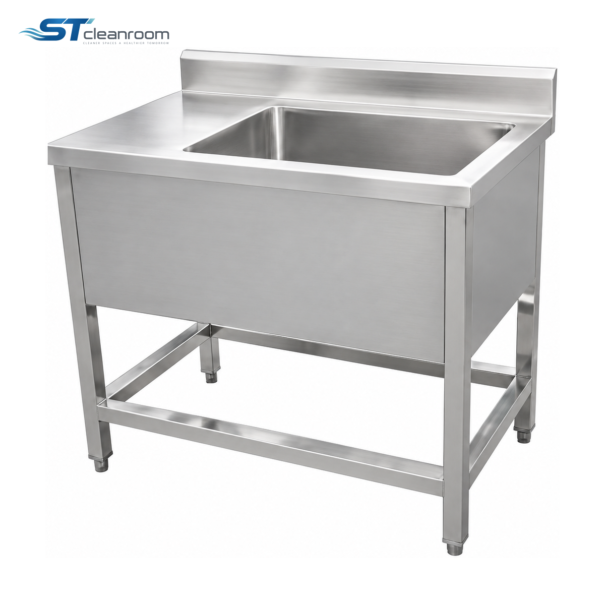 Stainless Steel Sink with Side Worktop