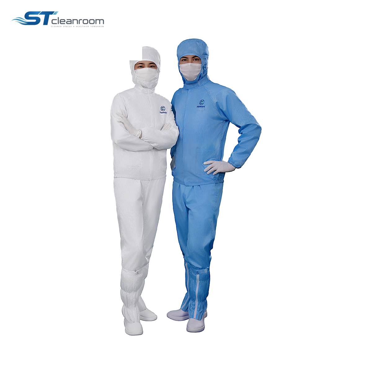 Antistatic Hooded Two-Piece Suit — product view
