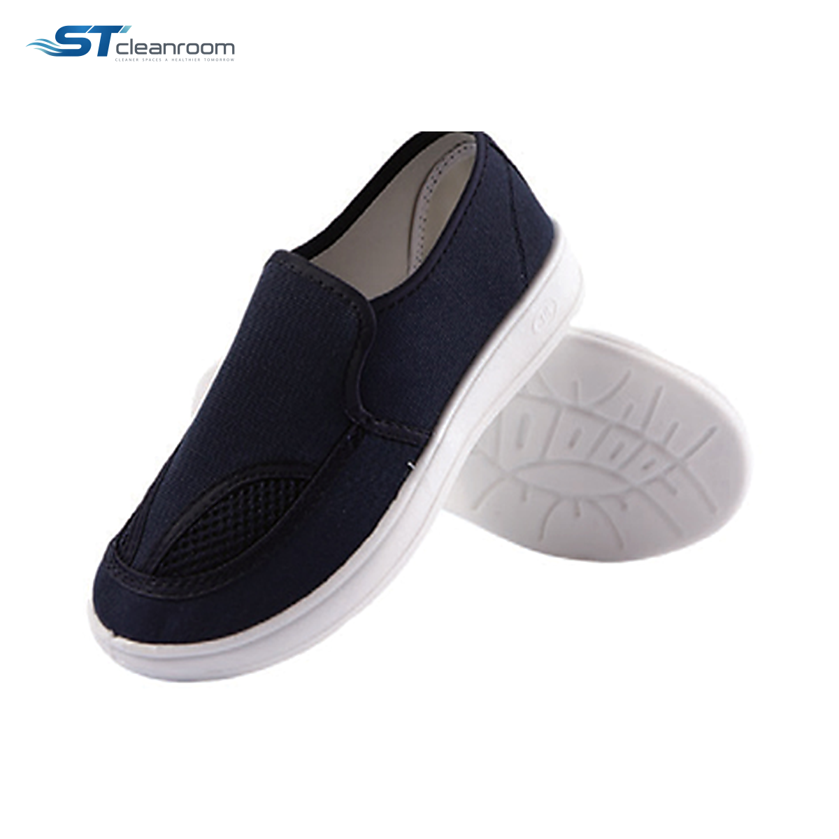 Canvas Mid-Cut Cleanroom Shoes — product view