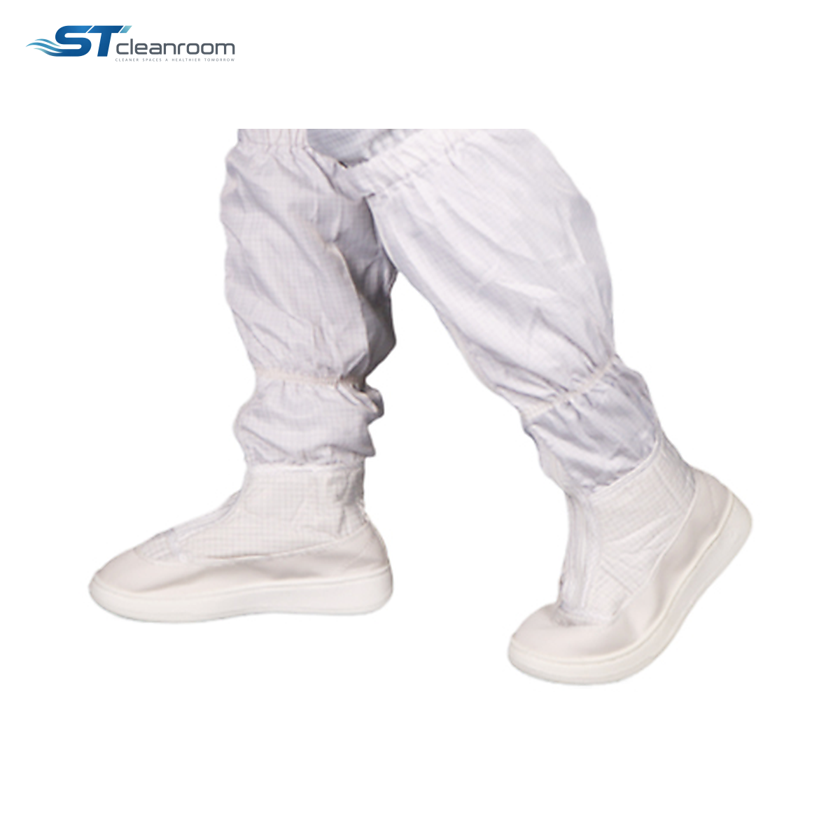 Low-Cut Knee-High Cleanroom Boots — product view