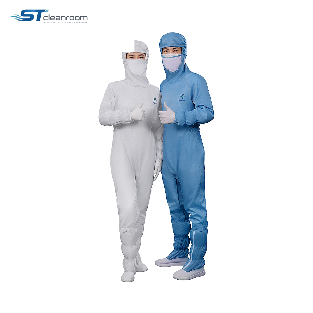 Semiconductor Drop-Seat Cleanroom Coverall — product view