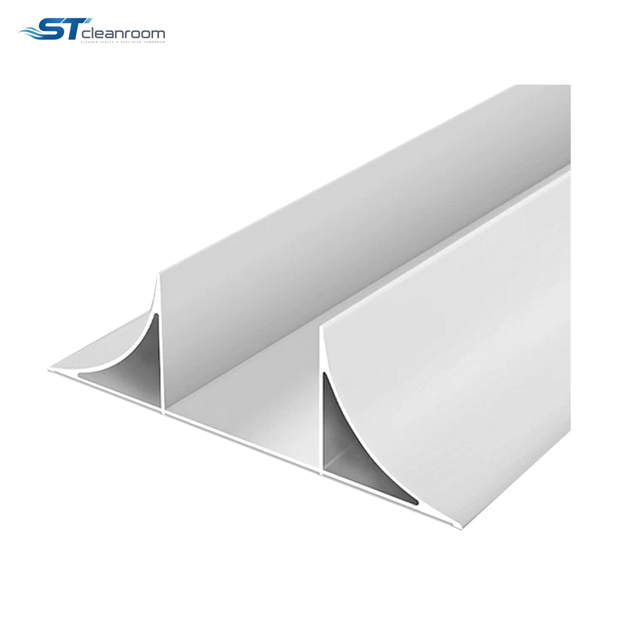 Aluminum U-Channel with Double Inner Coves
