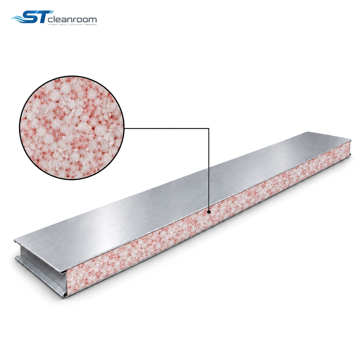Machine-Made Flame-Retardant TPS Sandwich Panel — product view