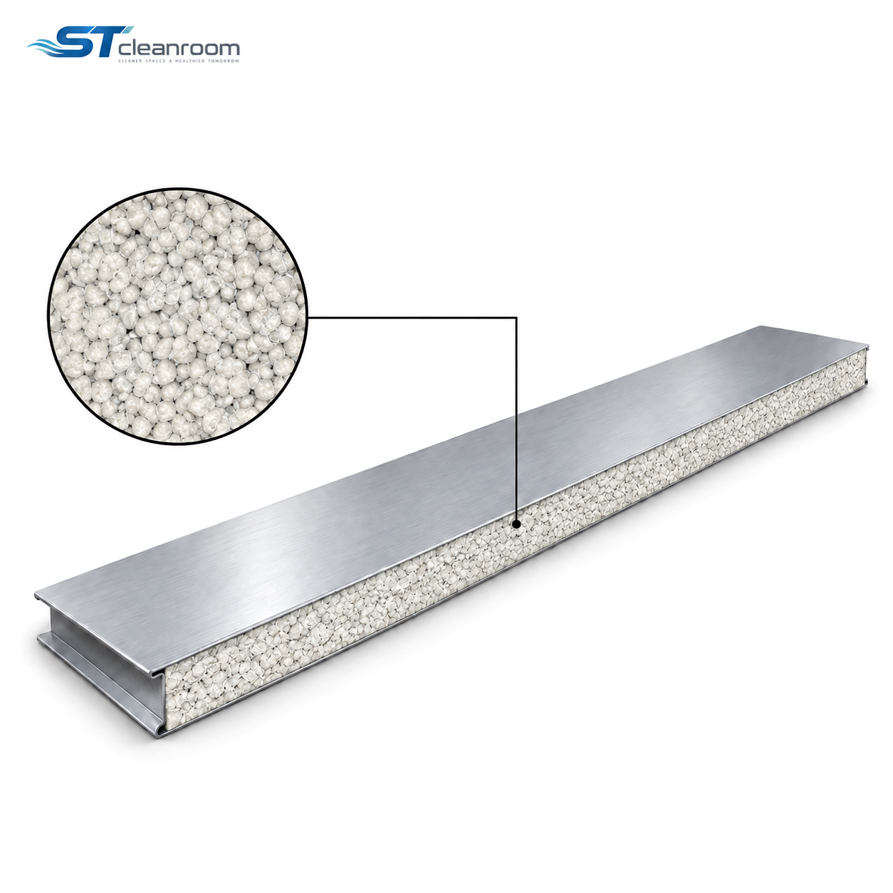 Machine-Made Silica Rock Sandwich Panel — product view