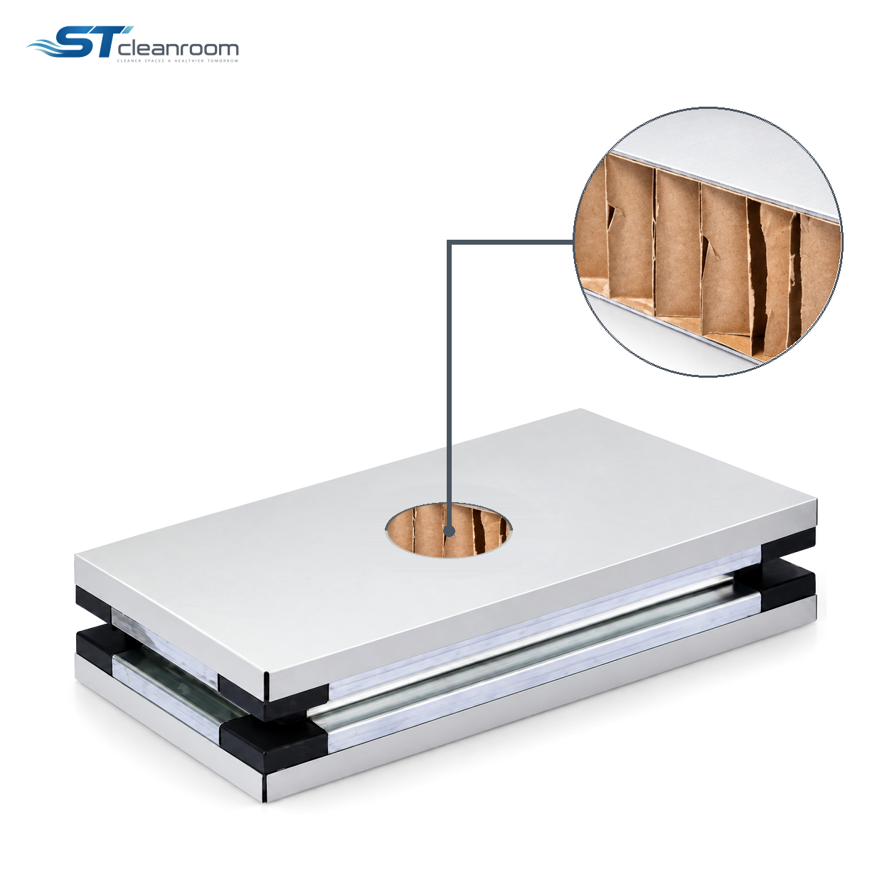 Handmade Paper Honeycomb Sandwich Panel — product view