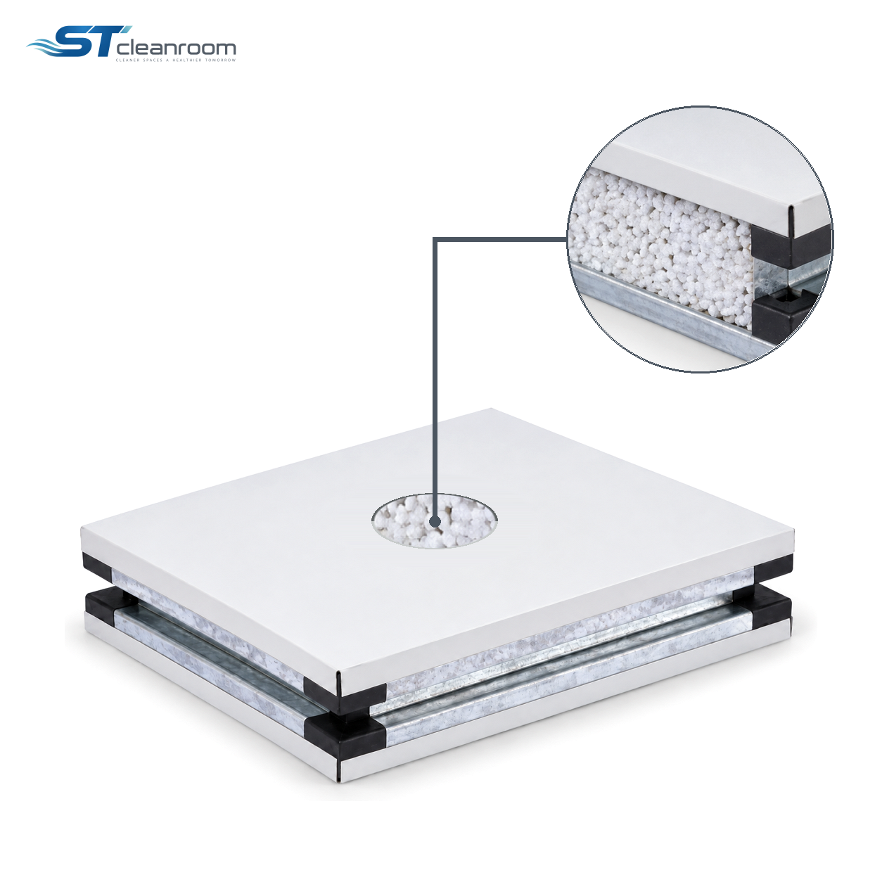 Handmade Silica Rock Sandwich Panel — product view
