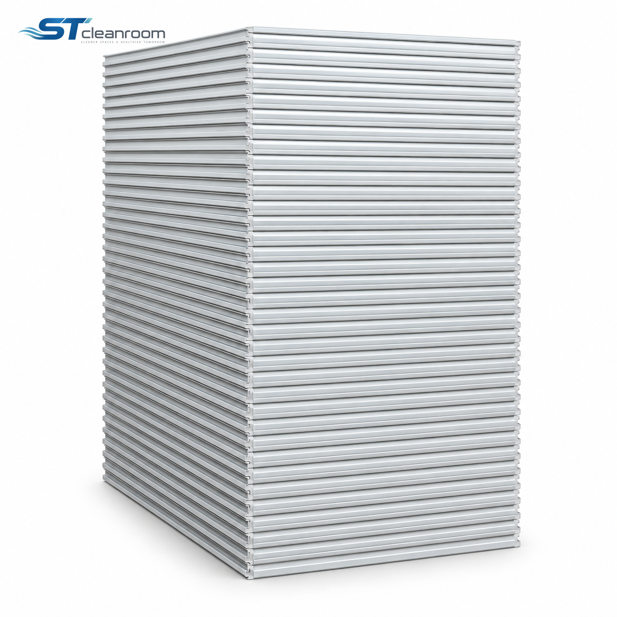 Handmade Glass-Magnesium Sandwich Panel — Stacked handmade glass-magnesium sandwich panels