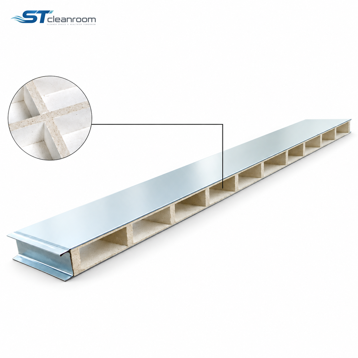 Machine-Made Glass-Magnesium Sandwich Panel — product view