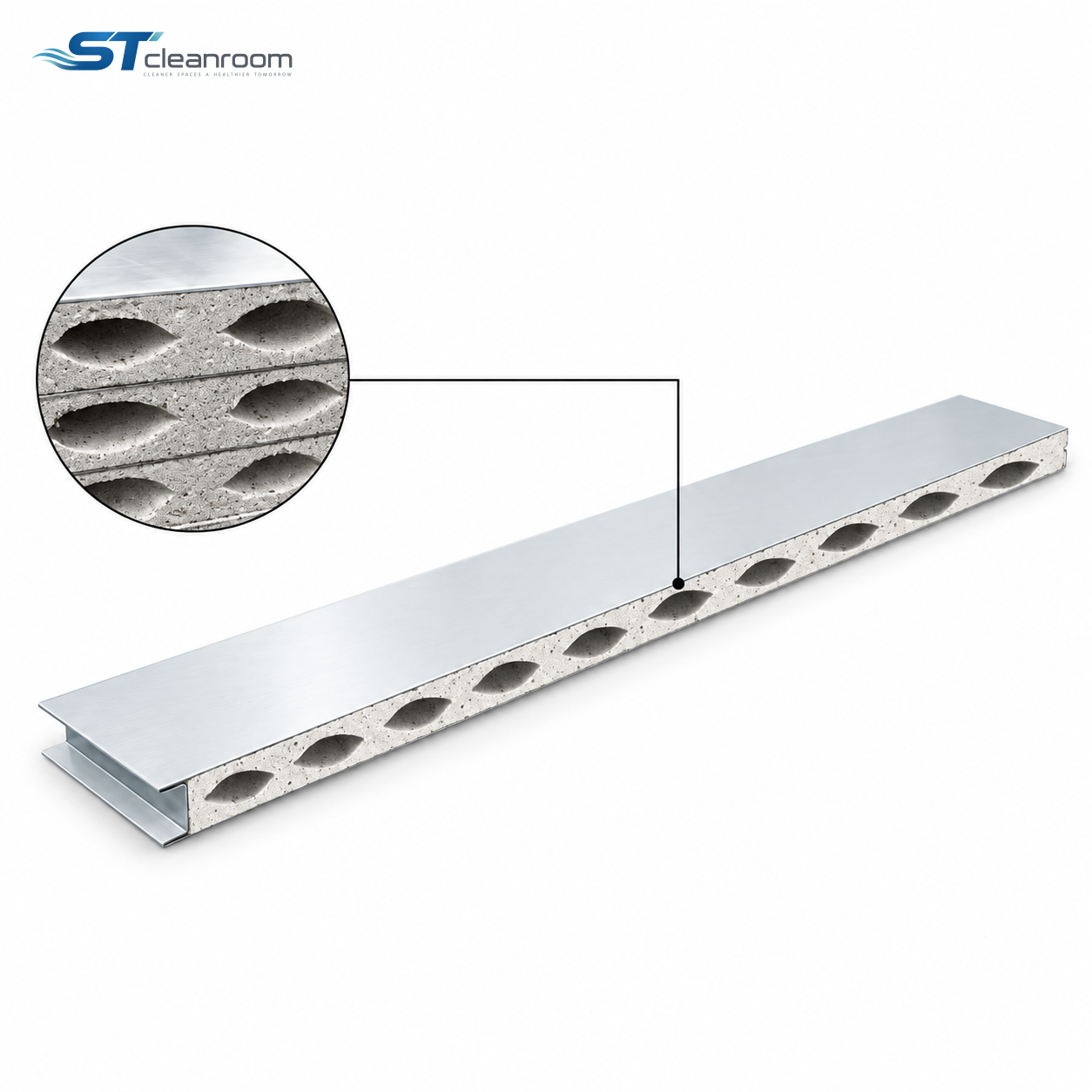 Machine-Made Magnesium Oxysulfate Sandwich Panel — product view