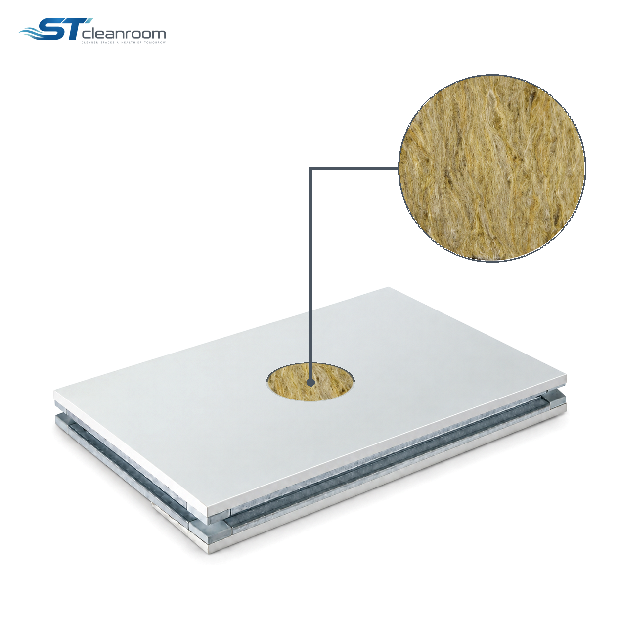 Handmade Rock Wool Sandwich Panel — product view