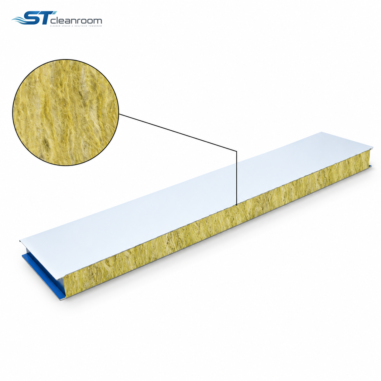 Machine-Made Rock Wool Sandwich Panel — product view