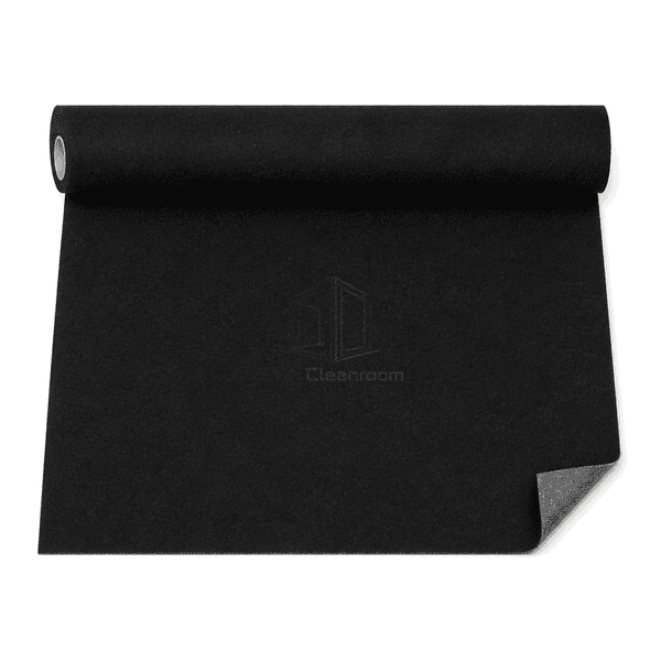 Horizontal unrolled black carbon air filter sheet
