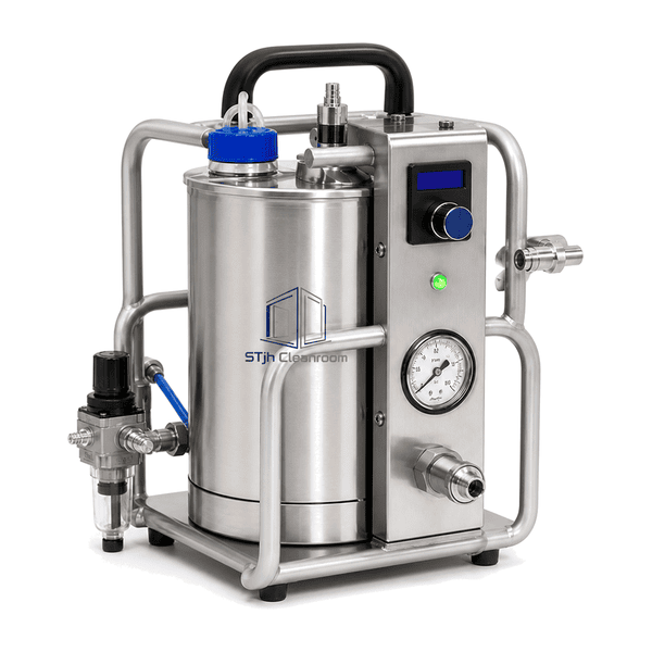 Aerosol generator in complete horizontal transport orientation