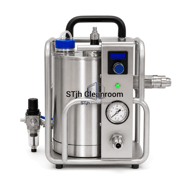 Aerosol generator full front view with reservoir and controls