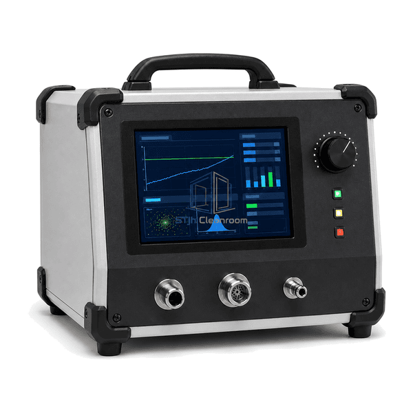 Aerosol photometer upstream downstream and clear port detail