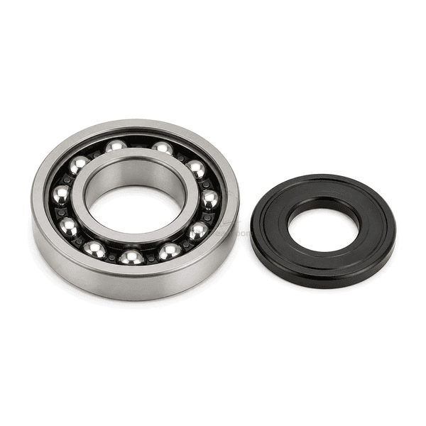 Horizontal complete view of the AHU ball bearing and seal disc