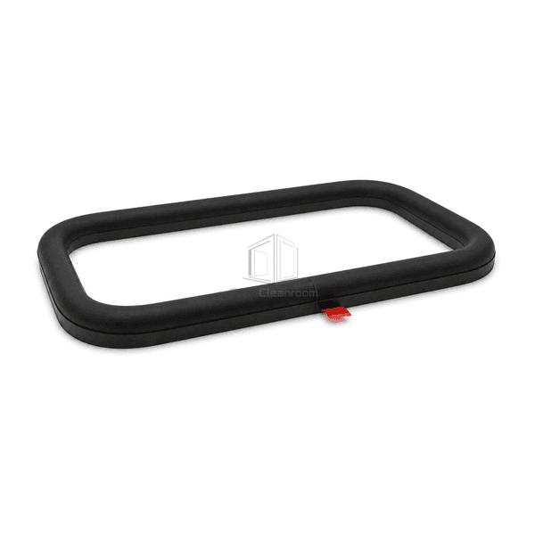 Low service view highlighting the single gasket splice and self-adhesive liner interface
