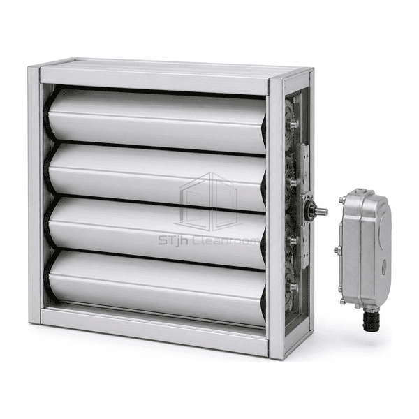 Close view of blade tip seal closed-cell jamb seal and aluminum frame