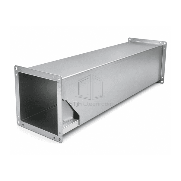 Side view showing aluminum seam and lightweight wall construction