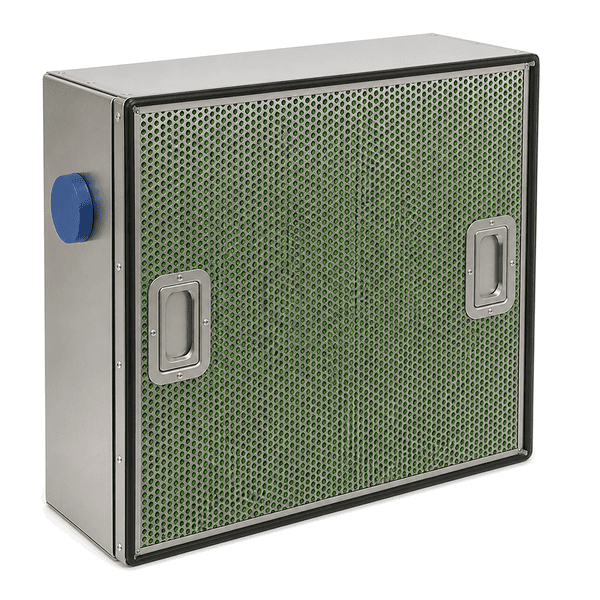 Complete horizontal ammonia removal filter cartridge