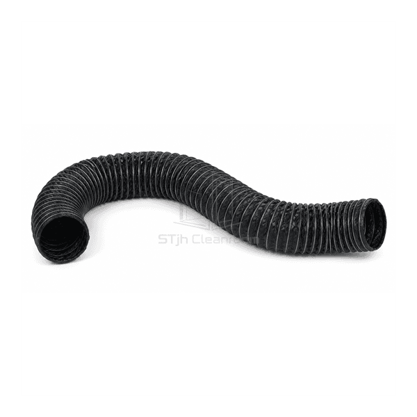 Extended horizontal antistatic flexible duct hose