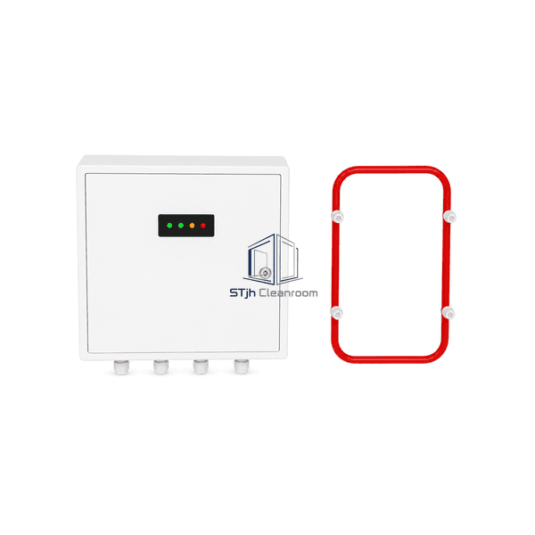 Complete horizontal arrangement of detector cabinet and multi-pipe sampling network