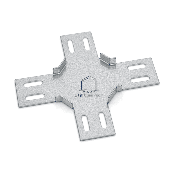 Reverse interface view showing reinforcing ribs and channel locating edges