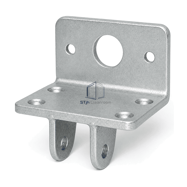Underside interface view showing bracket welds and aligned clevis holes