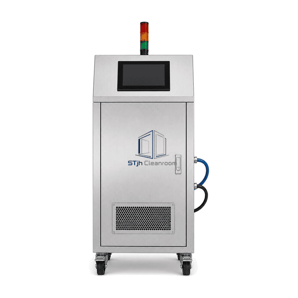 Chlorine dioxide decontamination unit vertical front view