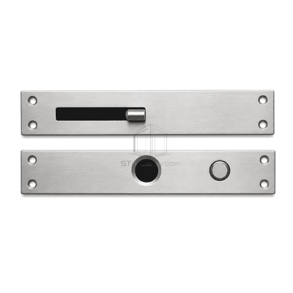 Complete drop bolt and keeper alignment interface with hardware