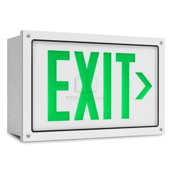 Cleanroom Exit Sign main product view