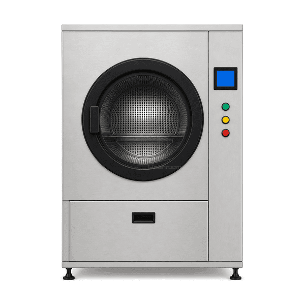 Stainless garment tumble dryer front view