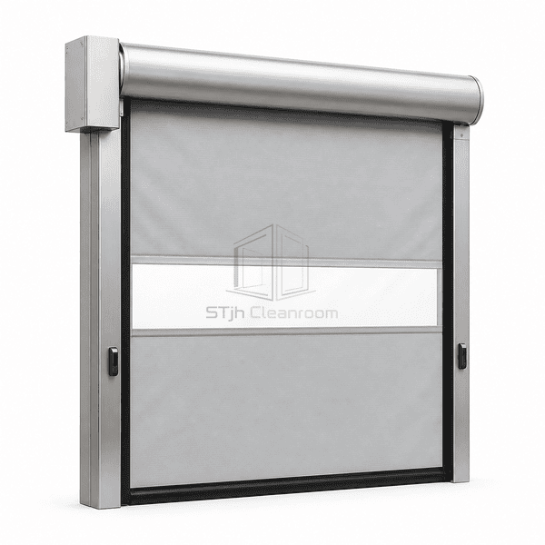 Cleanroom High-Speed Roll-Up Door main product view