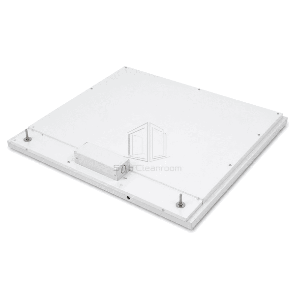 Rear view of the cleanroom panel light and remote driver lead