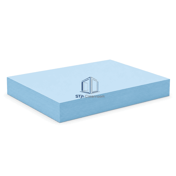 Cleanroom paper side view showing the uniform bound sheet edges