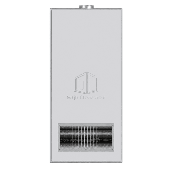 Upright front view of a flush return-air wall module
