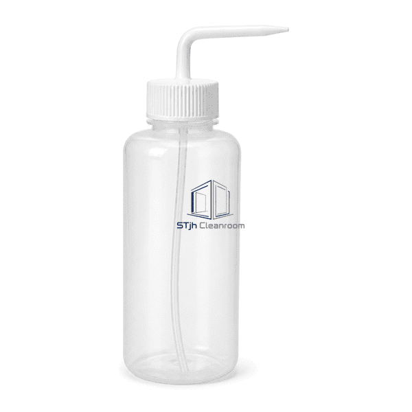 Side profile showing the flexible bottle wall and internal draw tube