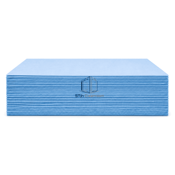Low side profile of the complete lint-controlled paper stack